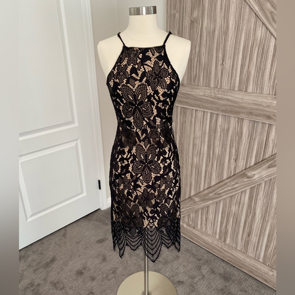 Black Lace Dress